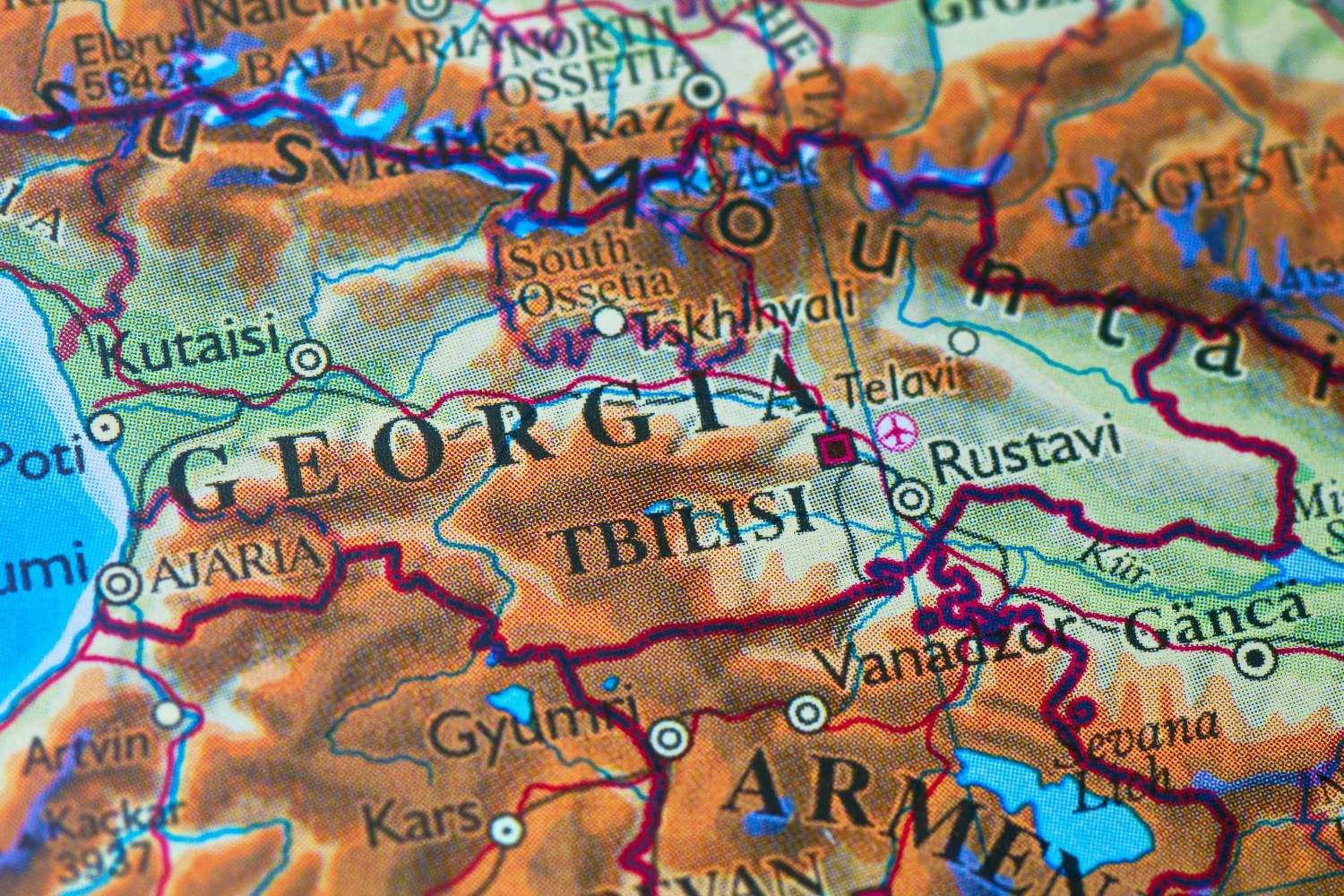 Georgia On The Map